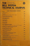 BELL SYSTEM TECHNICAL JOURNAL