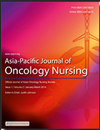 Asia-Pacific Journal of Oncology Nursing