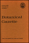 BOTANICAL GAZETTE