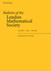 BULLETIN OF THE LONDON MATHEMATICAL SOCIETY