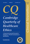 CAMBRIDGE QUARTERLY OF HEALTHCARE ETHICS