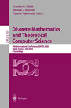 DISCRETE MATHEMATICS AND THEORETICAL COMPUTER SCIENCE