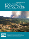 ECOLOGICAL MONOGRAPHS