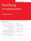 FORSCHUNG IM INGENIEURWESEN-ENGINEERING RESEARCH