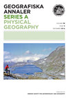 GEOGRAFISKA ANNALER SERIES A-PHYSICAL GEOGRAPHY