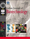 INDIAN JOURNAL OF BIOTECHNOLOGY