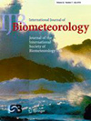 INTERNATIONAL JOURNAL OF BIOMETEOROLOGY