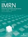 INTERNATIONAL MATHEMATICS RESEARCH NOTICES