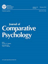 JOURNAL OF COMPARATIVE PSYCHOLOGY