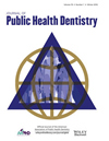 JOURNAL OF PUBLIC HEALTH DENTISTRY