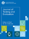 JOURNAL OF TESTING AND EVALUATION