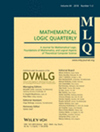 MATHEMATICAL LOGIC QUARTERLY