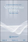 SPECTROSCOPY LETTERS