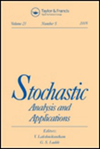 STOCHASTIC ANALYSIS AND APPLICATIONS