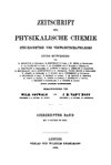 ZEITSCHRIFT FUR PHYSIKALISCHE CHEMIE-LEIPZIG