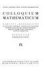 COLLOQUIUM MATHEMATICUM